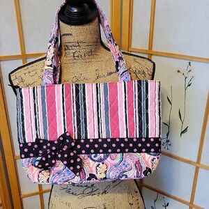 Belvah Quilted Satchel